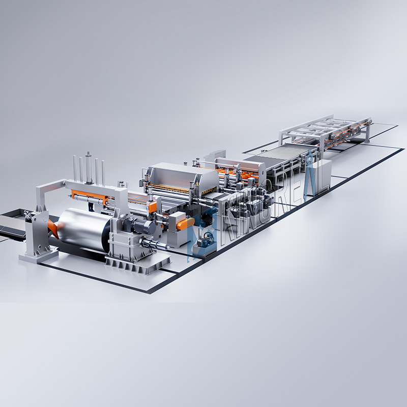 Quais são as vantagens da linha de corte automático na linha de comprimento?