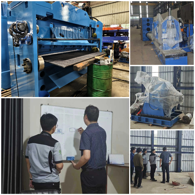 Máquina de corte de aço no comprimento certo na Indonésia