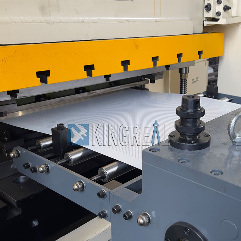 perforated metal production line