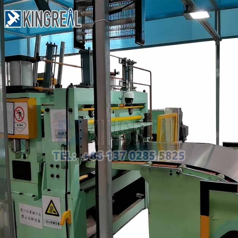 steel coil slitting line machine