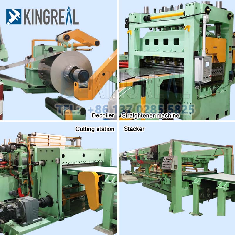 metal cut to length line