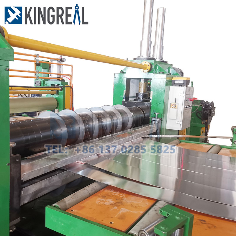 Máquina de rebobinagem de slitter para aço inoxidável
